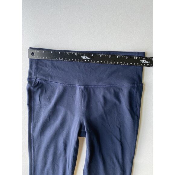 Athleta Leggings Womens Size Medium Navy Blue Skinny Stretchy Workout Gym Pants - Picture 7 of 9